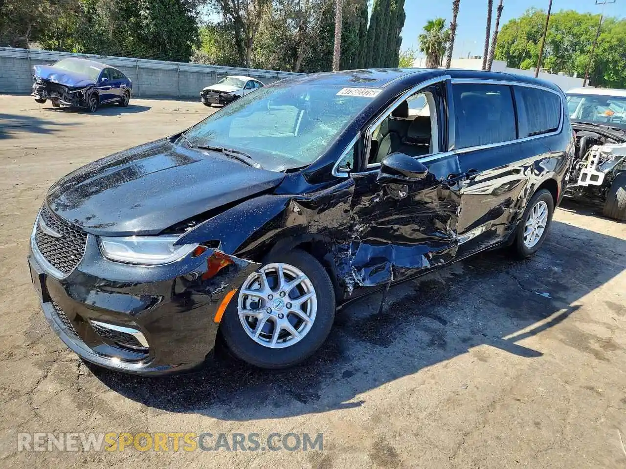 1 Photograph of a damaged car 2C4RC1BG9RR178796 CHRYSLER PACIFICA 2024
