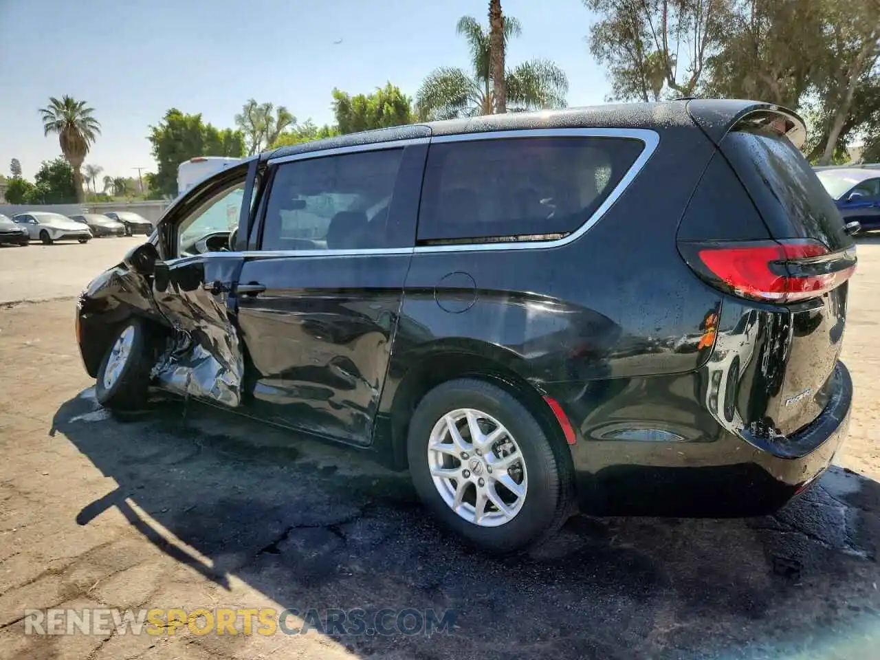 2 Photograph of a damaged car 2C4RC1BG9RR178796 CHRYSLER PACIFICA 2024