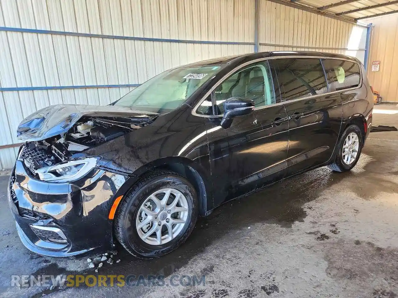 1 Photograph of a damaged car 2C4RC1BGXRR143815 CHRYSLER PACIFICA 2024