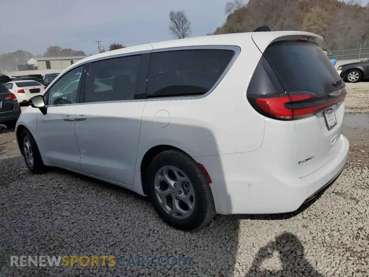 2 Photograph of a damaged car 2C4RC1GG4RR105070 CHRYSLER PACIFICA 2024