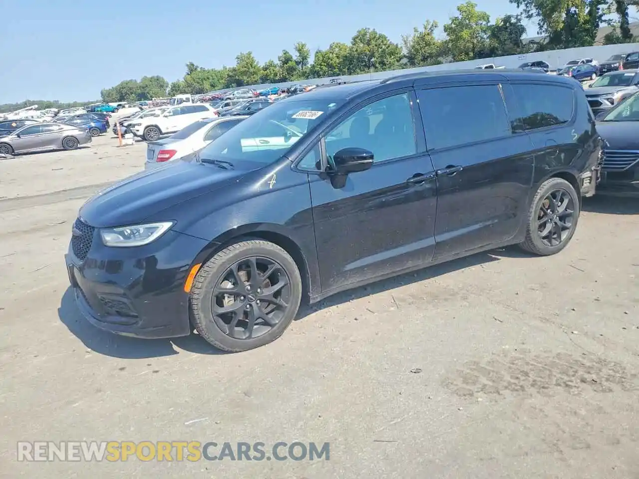 1 Photograph of a damaged car 2C4RC1GG9RR166141 CHRYSLER PACIFICA 2024