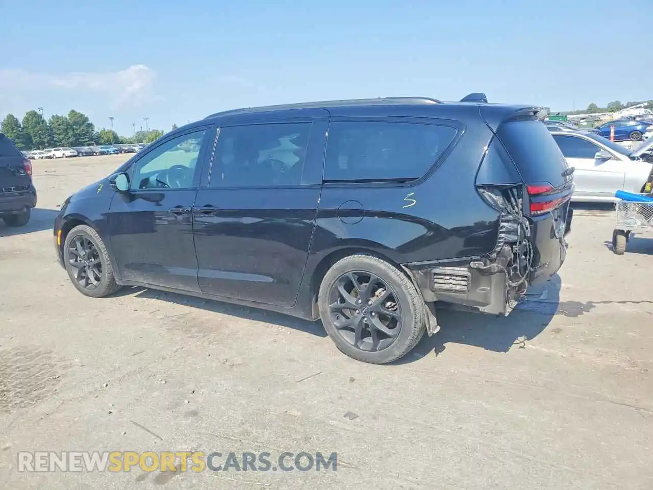 2 Photograph of a damaged car 2C4RC1GG9RR166141 CHRYSLER PACIFICA 2024