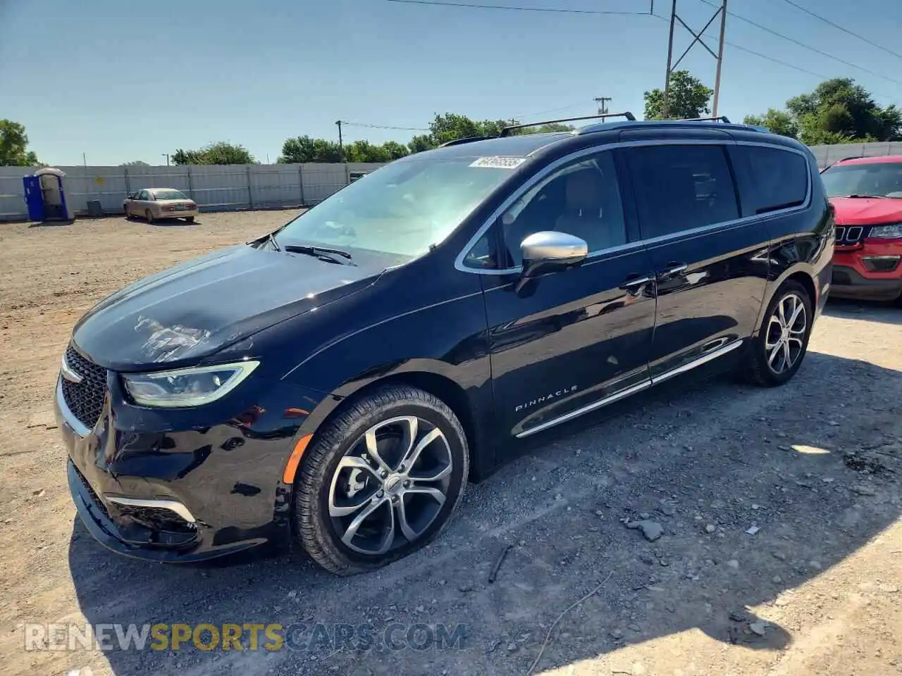 1 Photograph of a damaged car 2C4RC1PG0RR177657 CHRYSLER PACIFICA 2024