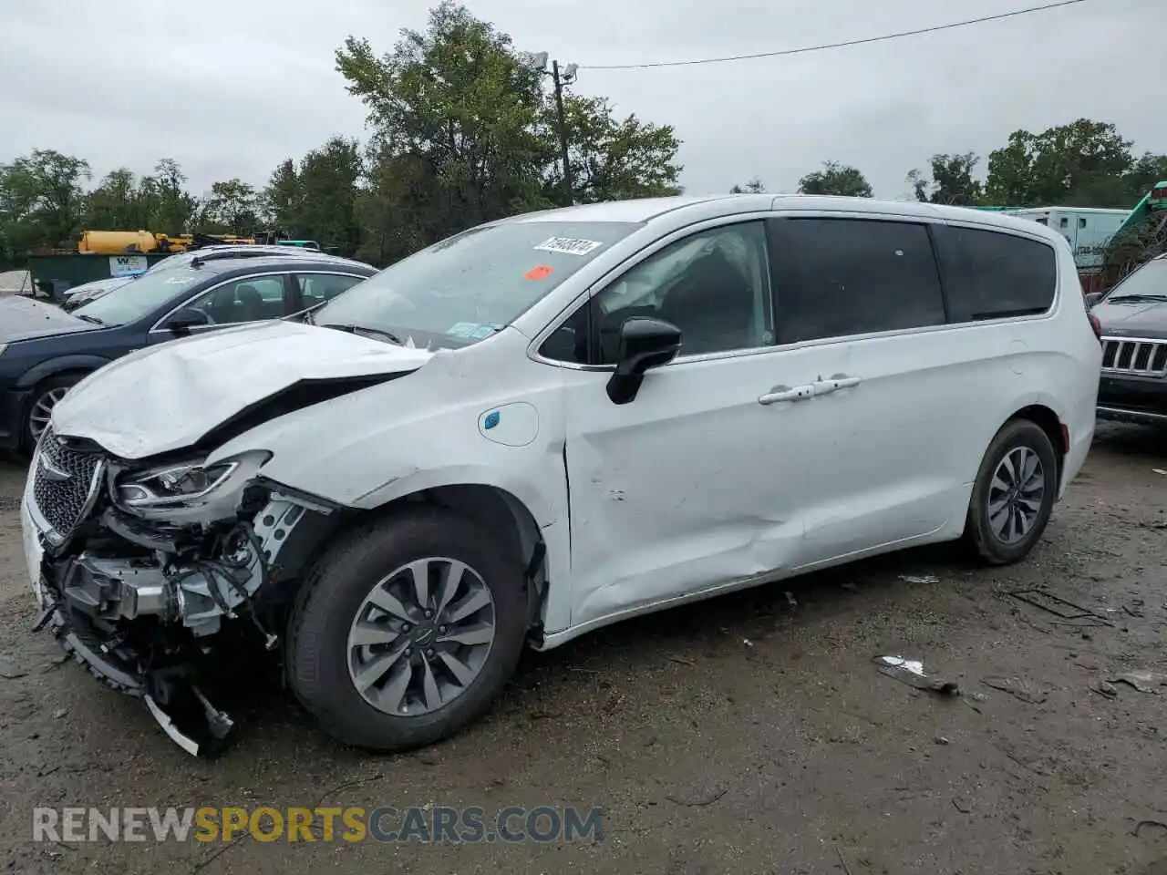 1 Photograph of a damaged car 2C4RC1S71RR121699 CHRYSLER PACIFICA 2024