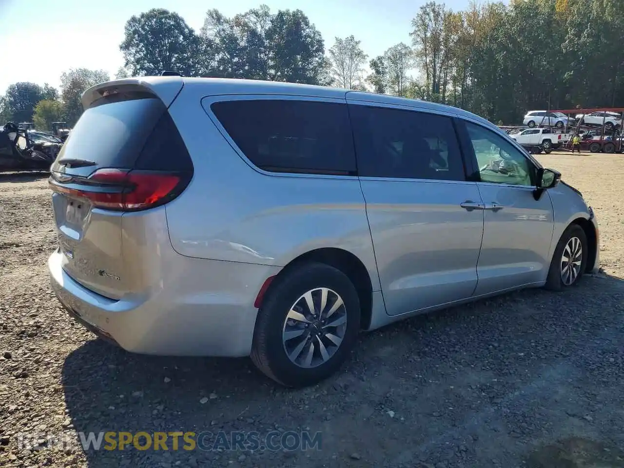 3 fotografías del automóvil dañado 2C4RC1S75RR150316 CHRYSLER PACIFICA 2024