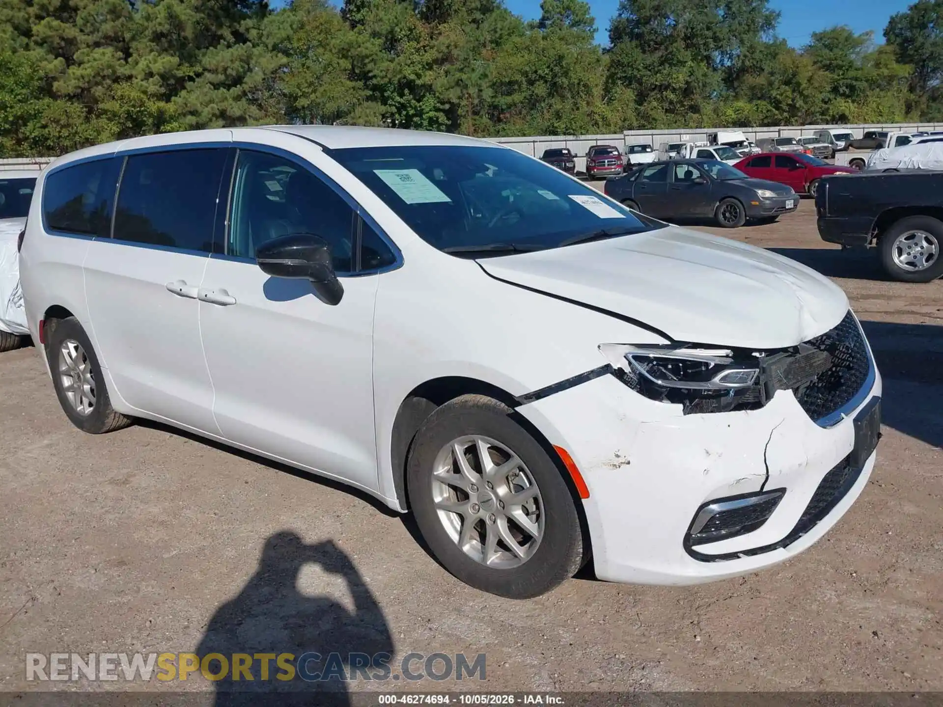 1 Photograph of a damaged car 2C4RC1BG0SR511909 CHRYSLER PACIFICA 2025