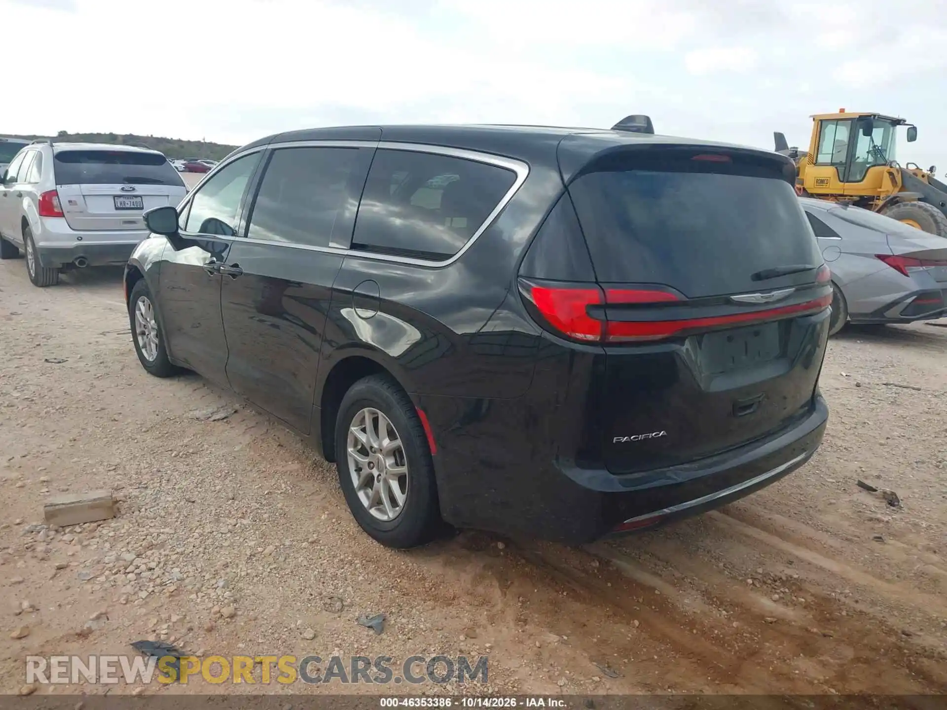 3 Photograph of a damaged car 2C4RC1BG2SR531773 CHRYSLER PACIFICA 2025