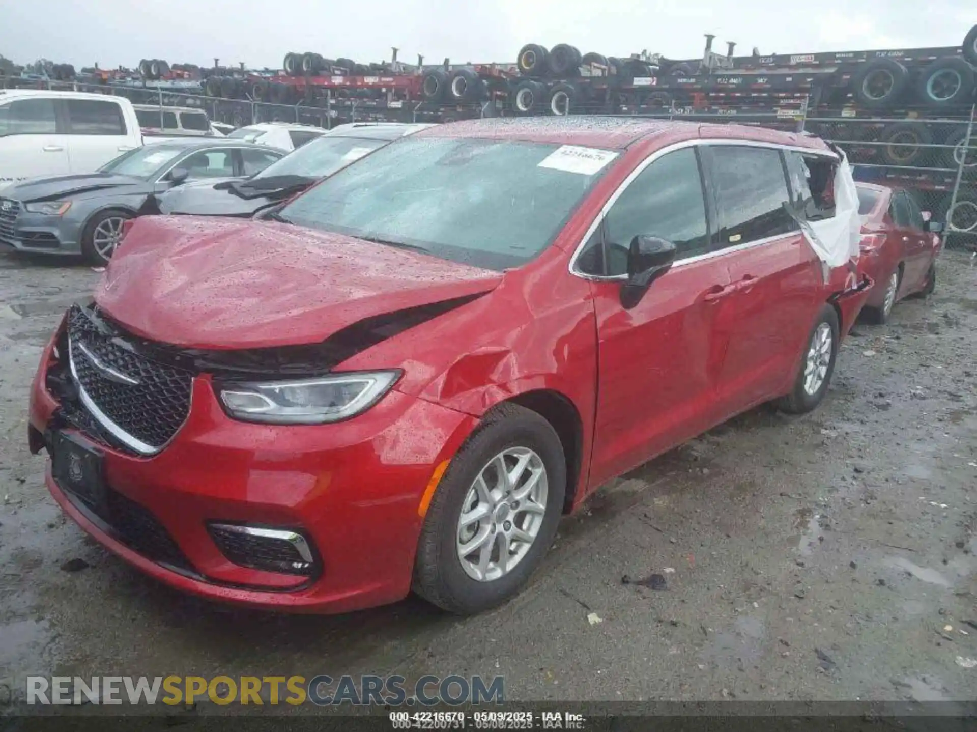 2 Photograph of a damaged car 2C4RC1BG4SR510410 CHRYSLER PACIFICA 2025