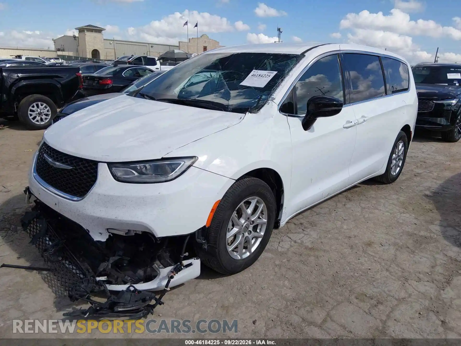 2 Photograph of a damaged car 2C4RC1BG4SR520550 CHRYSLER PACIFICA 2025