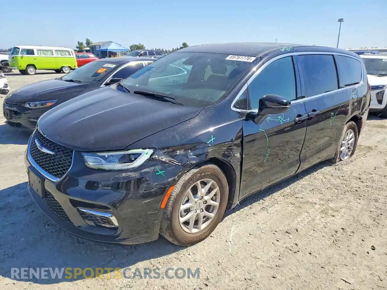 1 Photograph of a damaged car 2C4RC1BG4SR545027 CHRYSLER PACIFICA 2025
