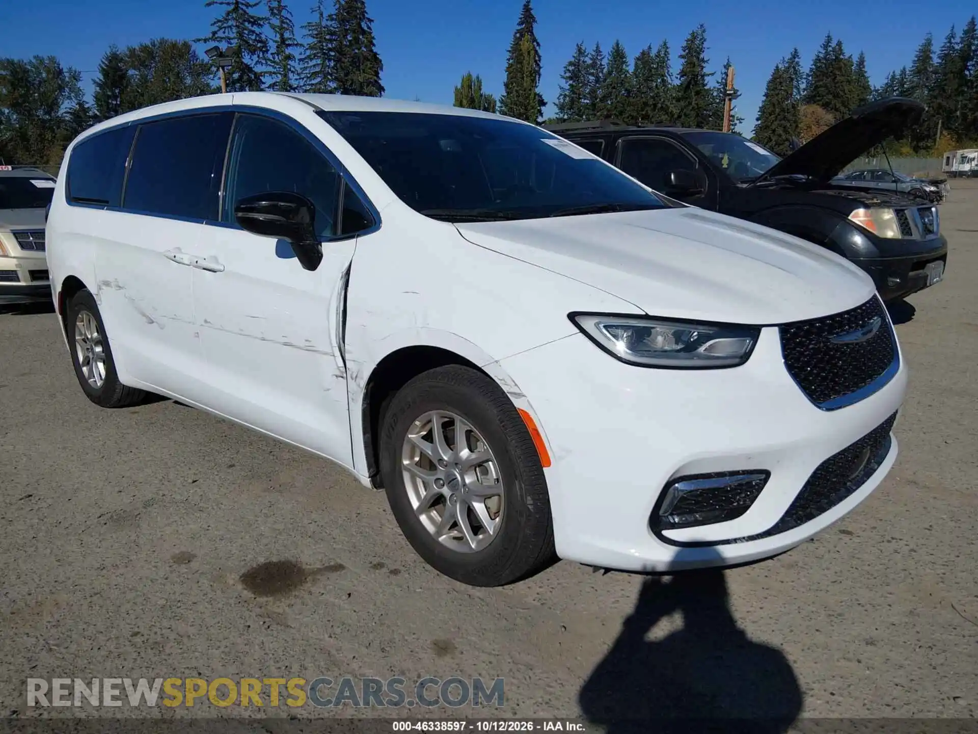 1 Photograph of a damaged car 2C4RC1BG6SR523904 CHRYSLER PACIFICA 2025