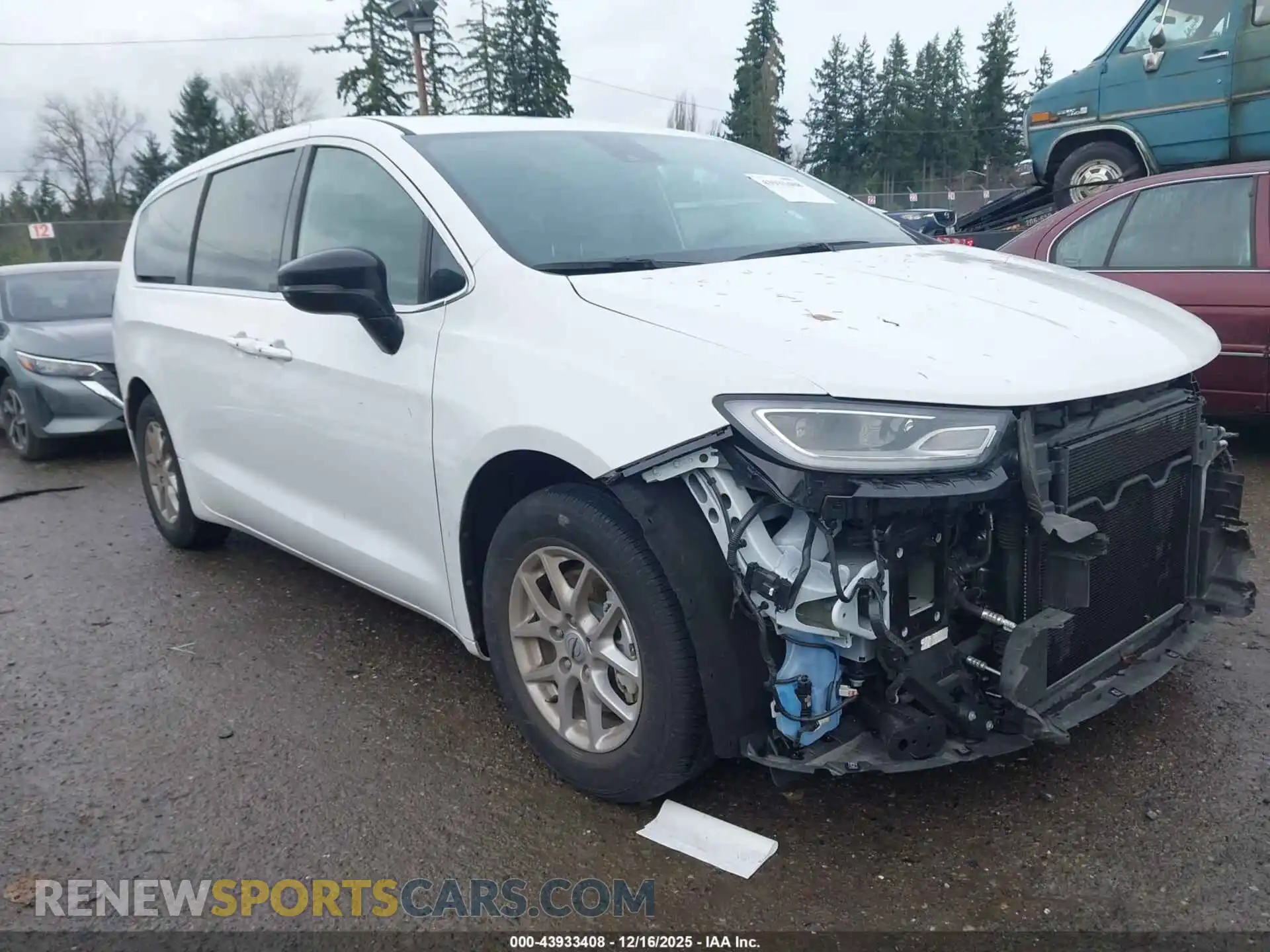 1 Photograph of a damaged car 2C4RC1BG6SR554893 CHRYSLER PACIFICA 2025