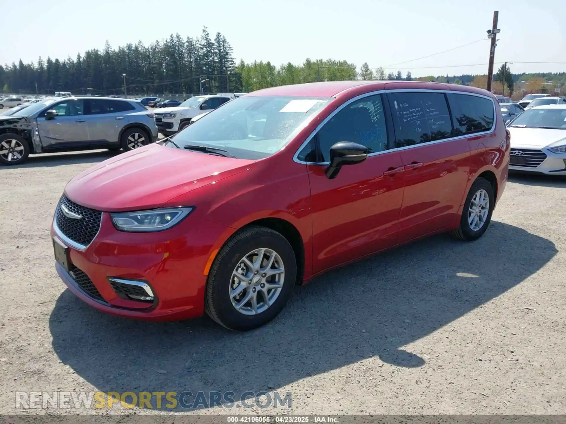 2 Photograph of a damaged car 2C4RC1BG6SR554960 CHRYSLER PACIFICA 2025