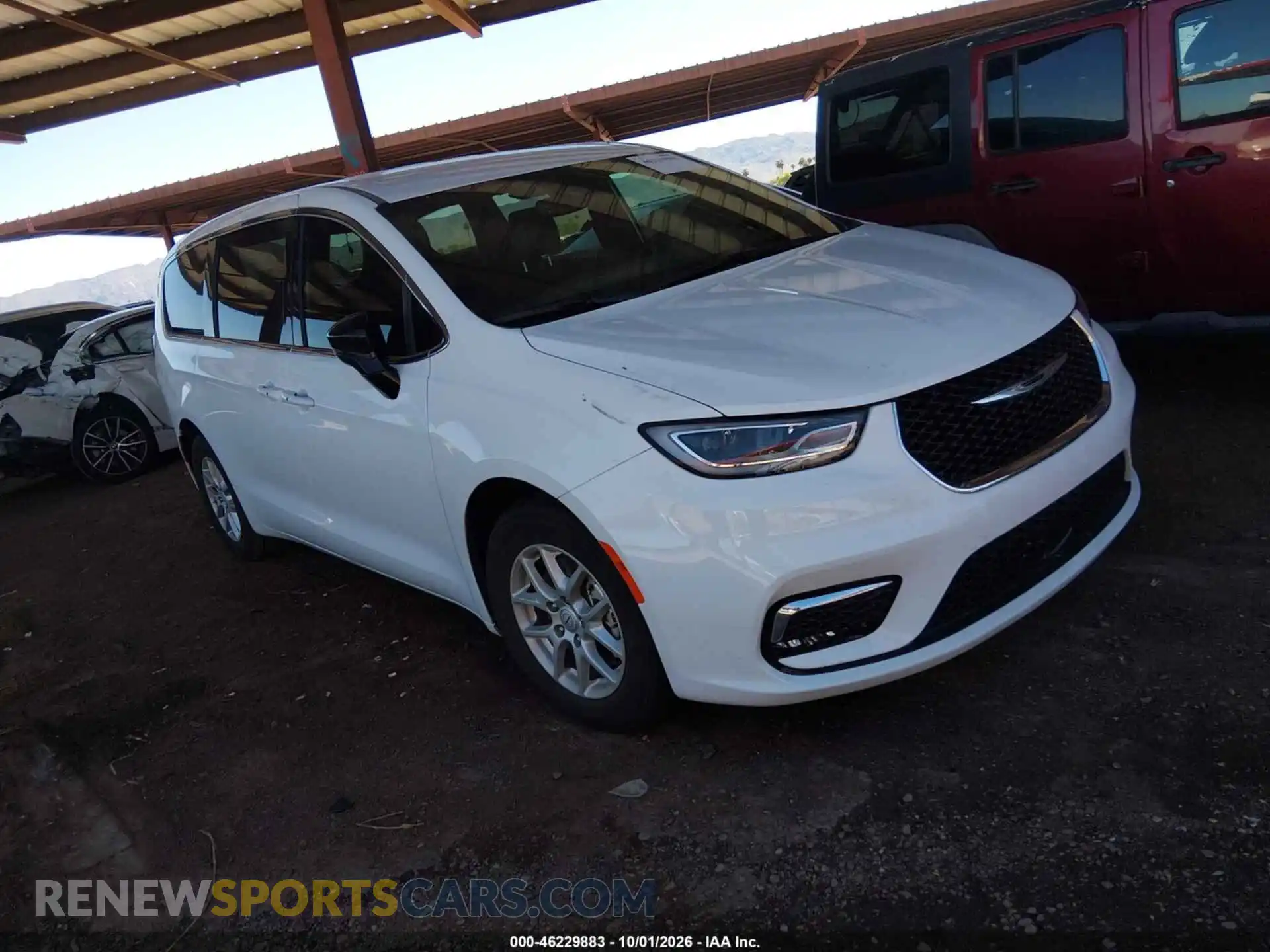 1 Photograph of a damaged car 2C4RC1BG6SR615837 CHRYSLER PACIFICA 2025