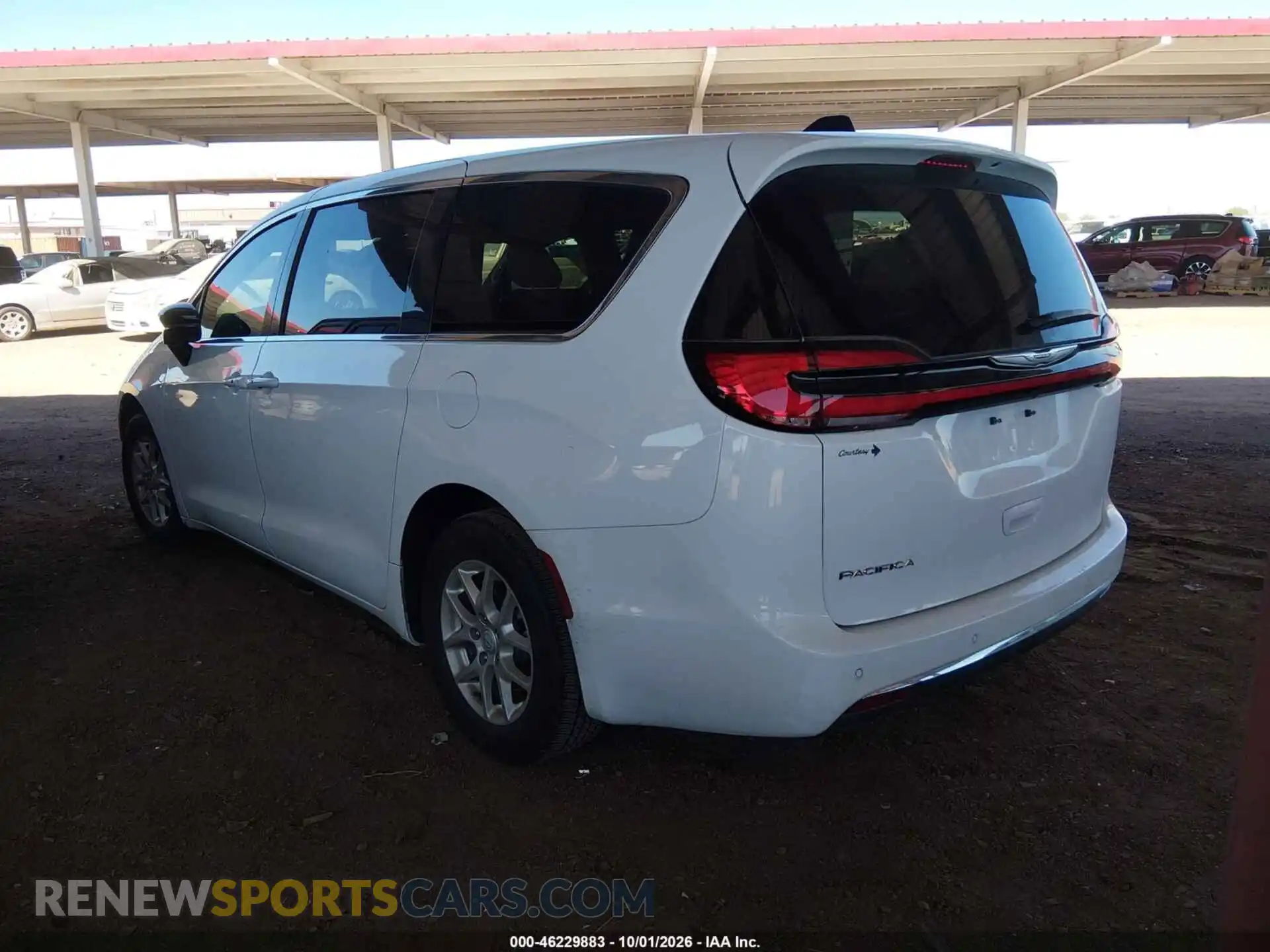 3 Photograph of a damaged car 2C4RC1BG6SR615837 CHRYSLER PACIFICA 2025