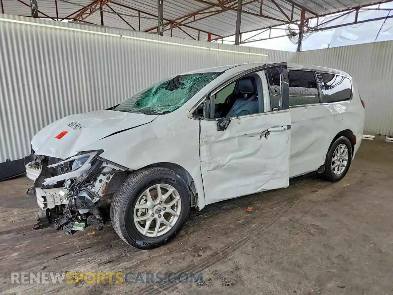 1 Photograph of a damaged car 2C4RC1BG7SR511924 CHRYSLER PACIFICA 2025