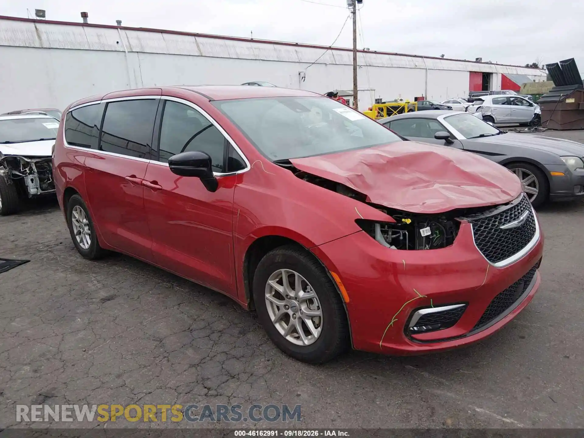 1 Photograph of a damaged car 2C4RC1BG7SR566647 CHRYSLER PACIFICA 2025