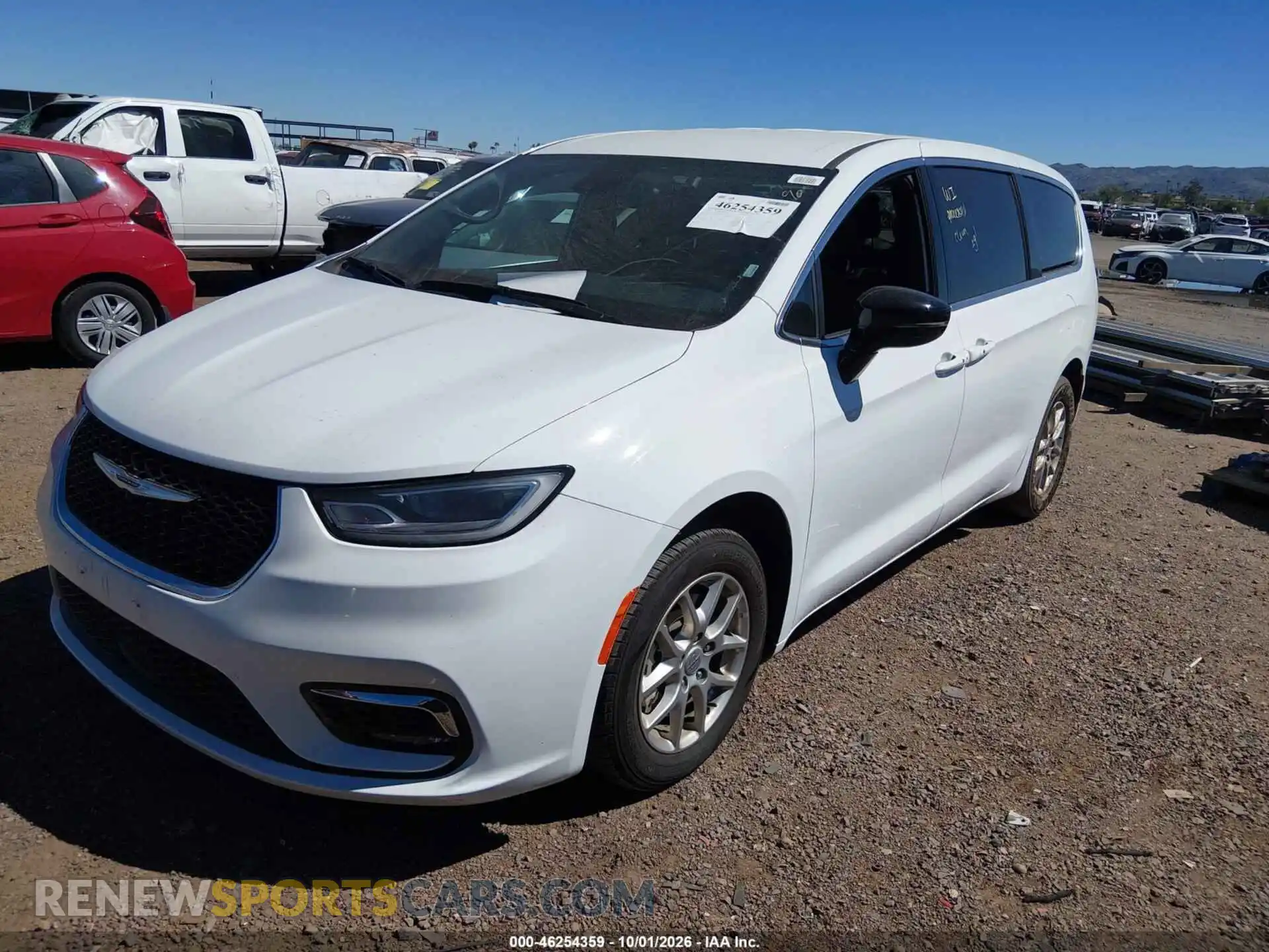 2 Photograph of a damaged car 2C4RC1BG8SR520499 CHRYSLER PACIFICA 2025