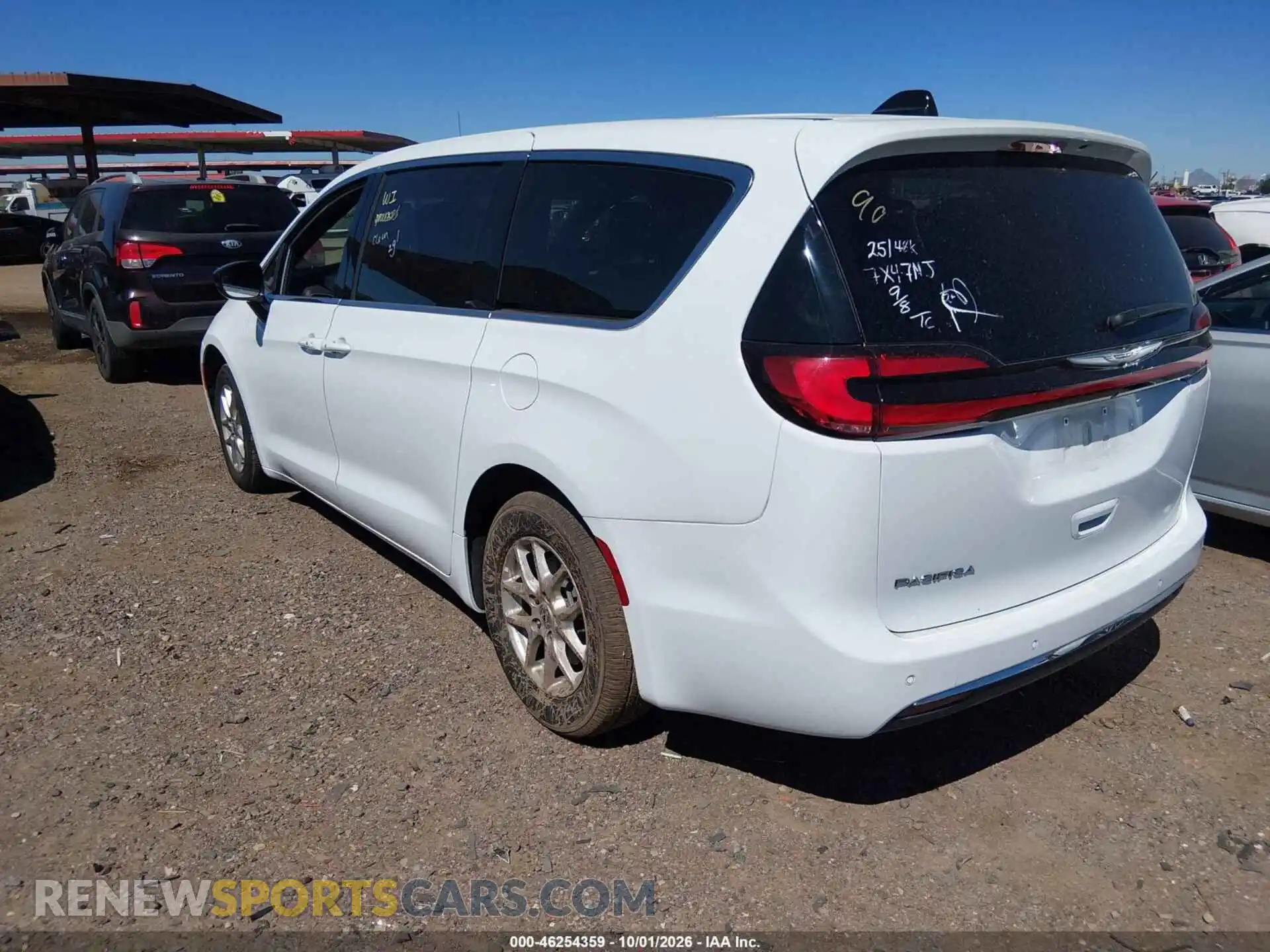 3 Photograph of a damaged car 2C4RC1BG8SR520499 CHRYSLER PACIFICA 2025