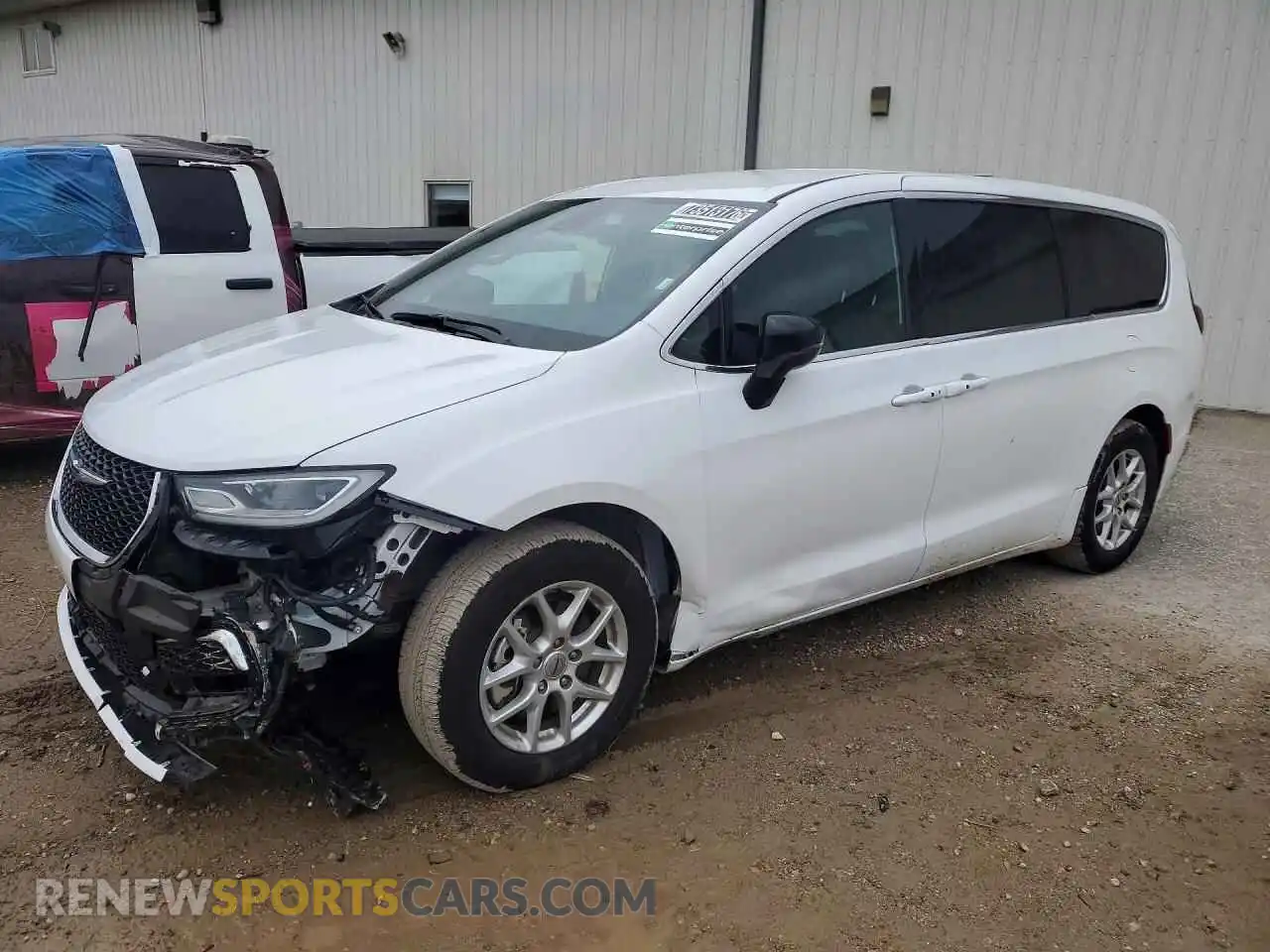 1 Photograph of a damaged car 2C4RC1BG8SR531261 CHRYSLER PACIFICA 2025