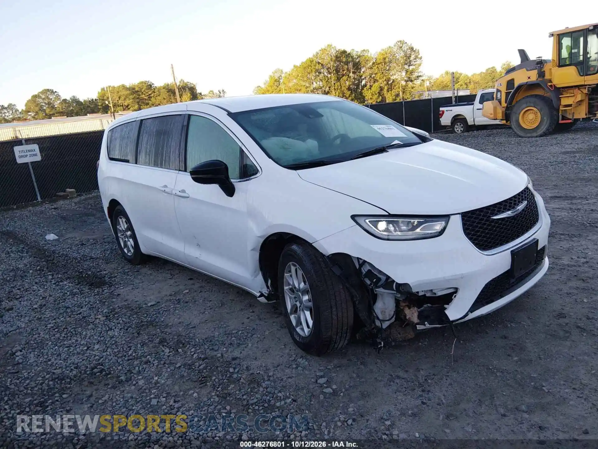 1 Photograph of a damaged car 2C4RC1BG8SR560999 CHRYSLER PACIFICA 2025
