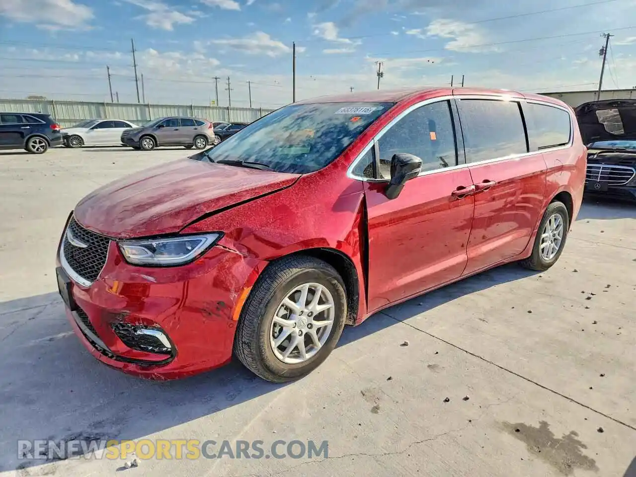 1 Фотография поврежденного автомобиля 2C4RC1BG8SR587846 CHRYSLER PACIFICA 2025