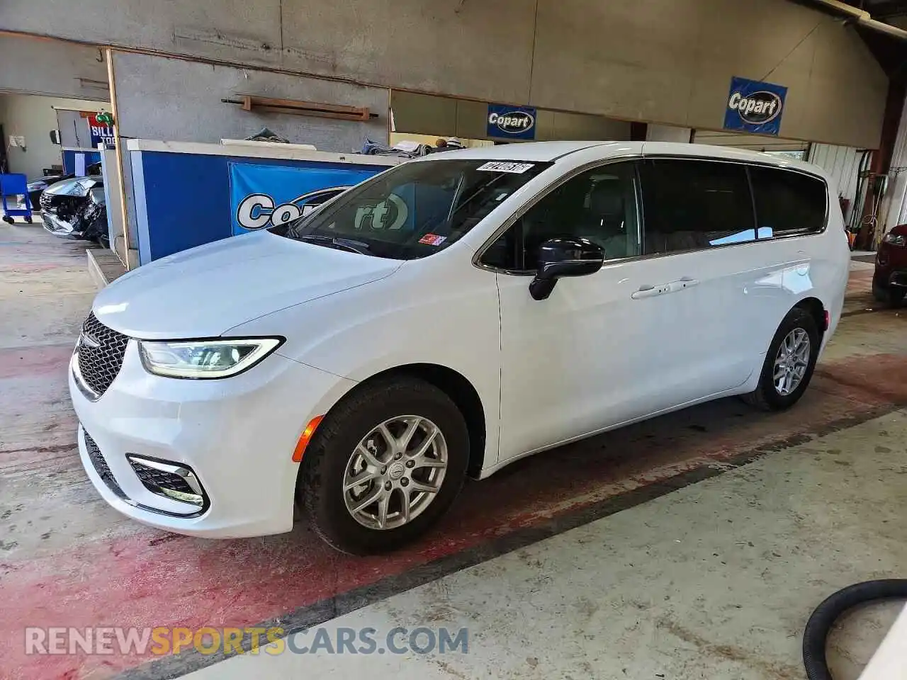 1 Photograph of a damaged car 2C4RC1BG8SR614771 CHRYSLER PACIFICA 2025