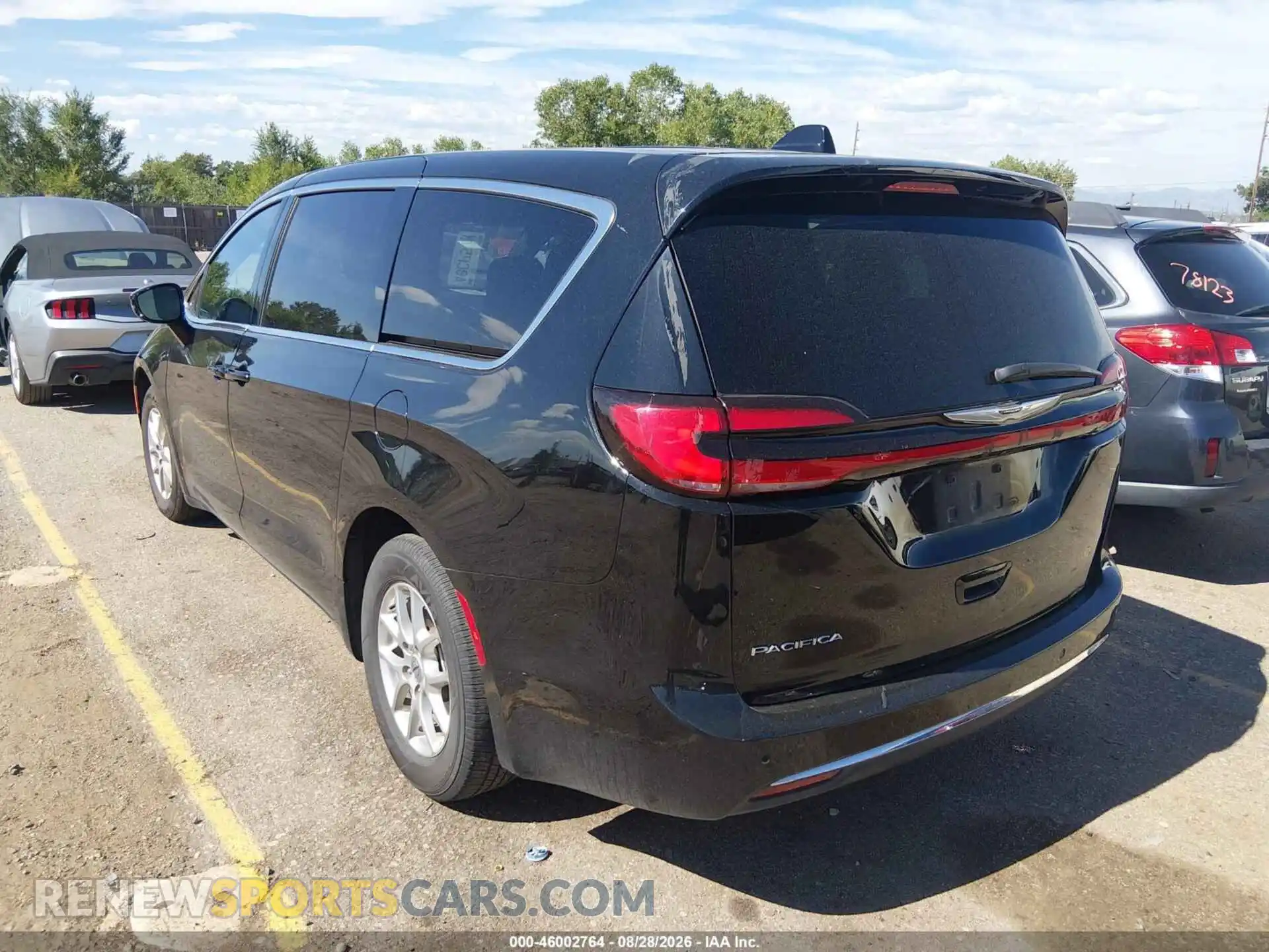 3 Photograph of a damaged car 2C4RC1BG9SR532418 CHRYSLER PACIFICA 2025