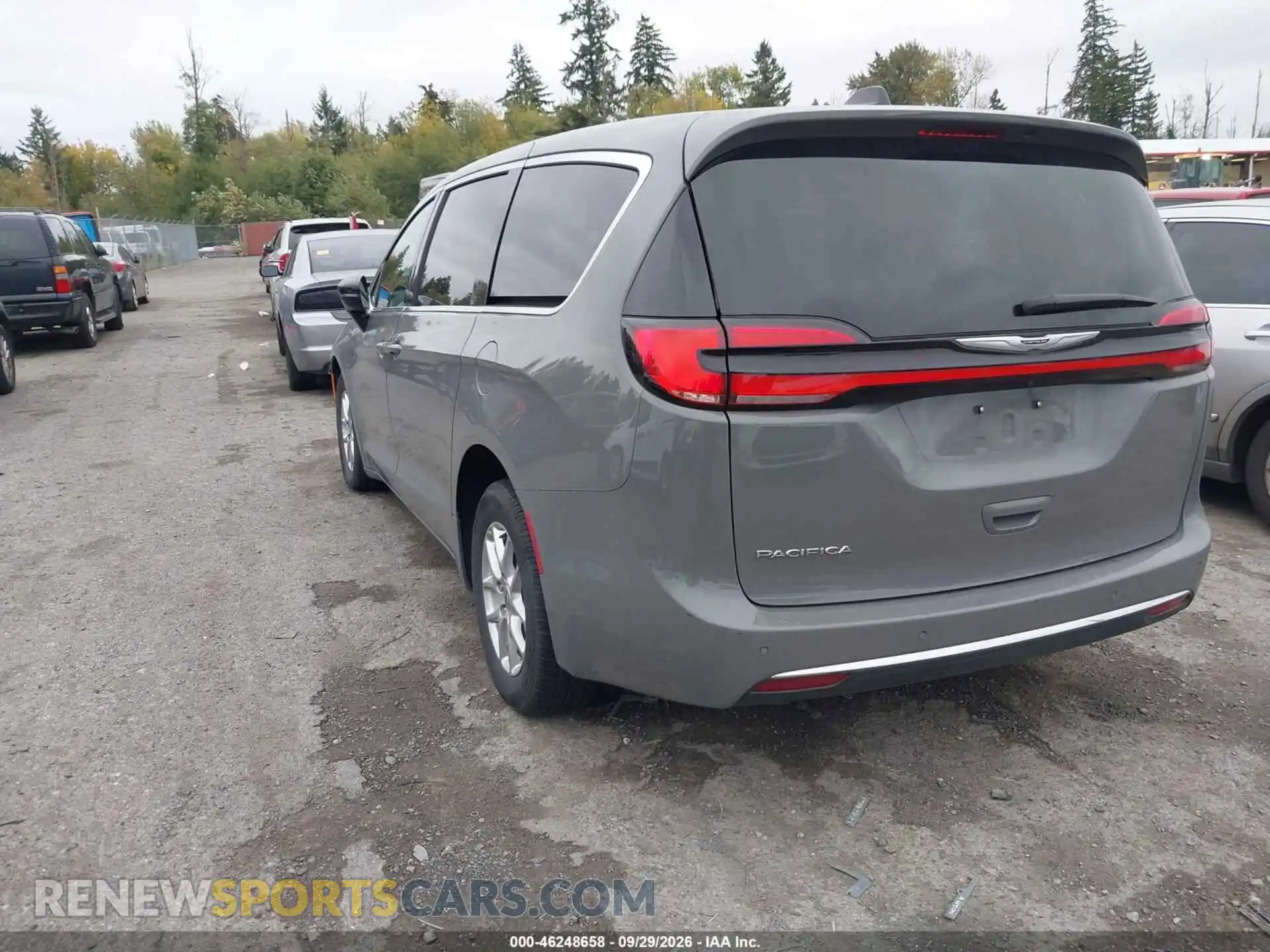 3 fotografías del automóvil dañado 2C4RC1BGXSR541550 CHRYSLER PACIFICA 2025