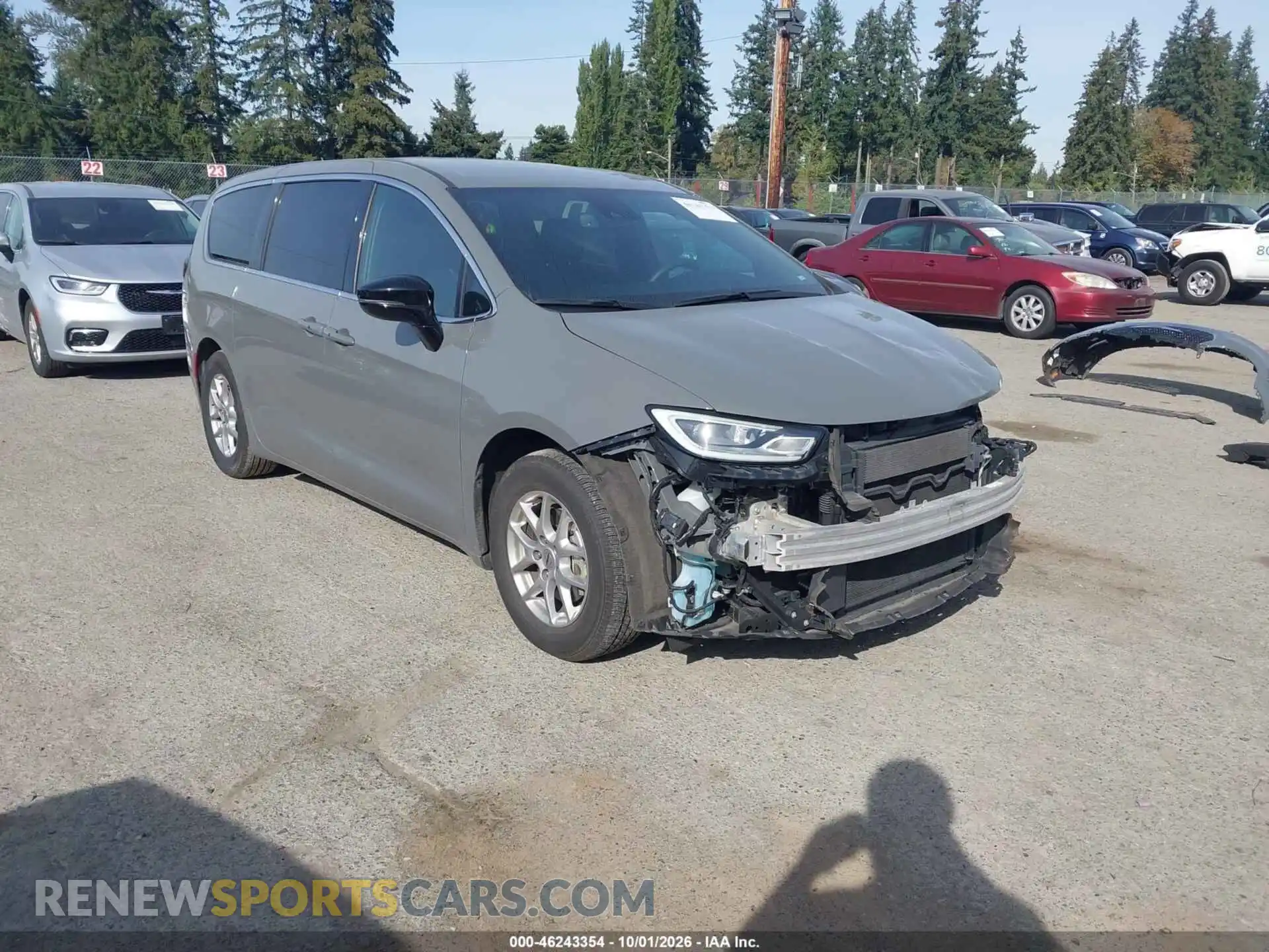 1 Photograph of a damaged car 2C4RC1BGXSR553598 CHRYSLER PACIFICA 2025