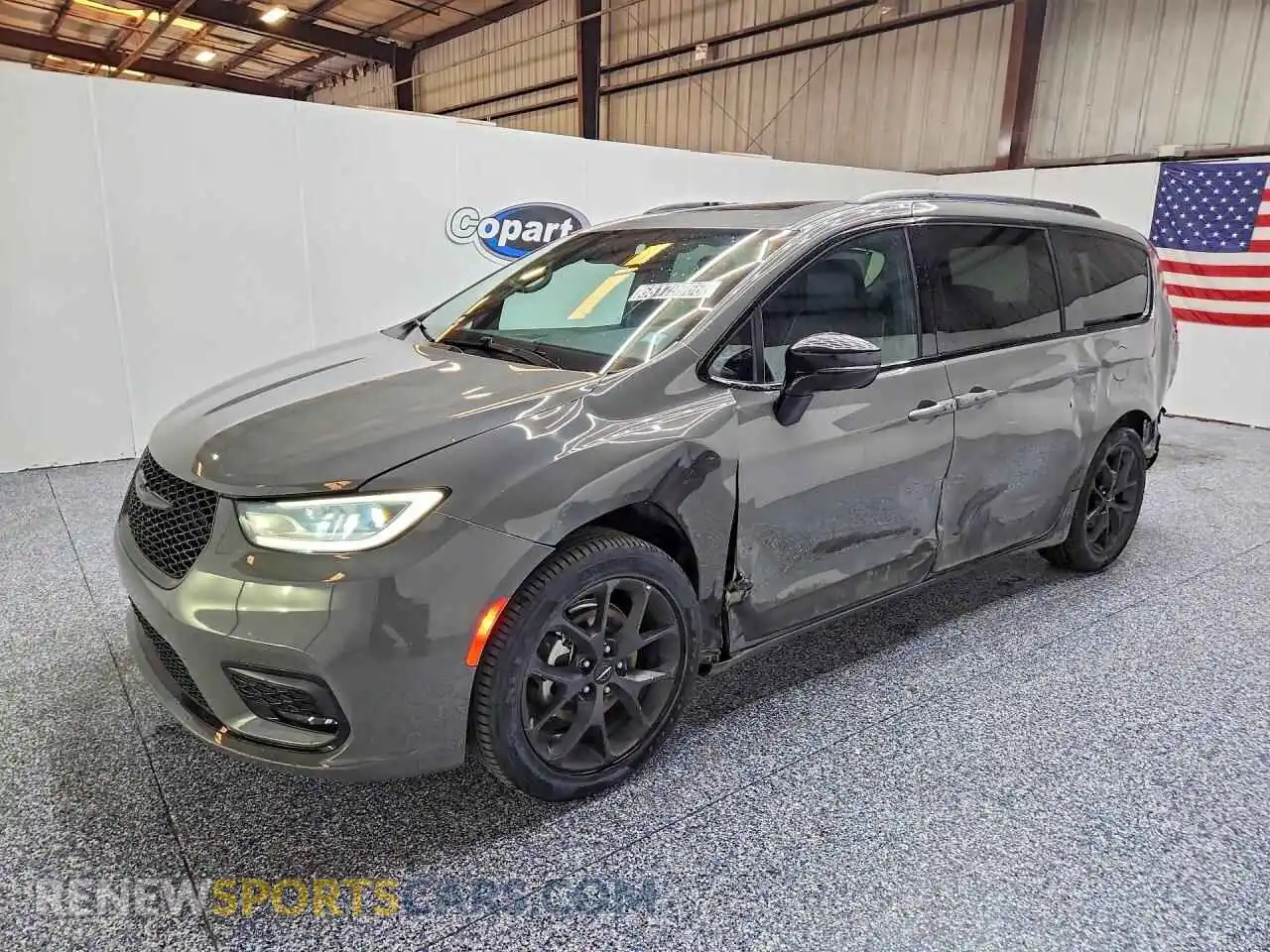 1 Фотография поврежденного автомобиля 2C4RC1GG3SR516451 CHRYSLER PACIFICA 2025