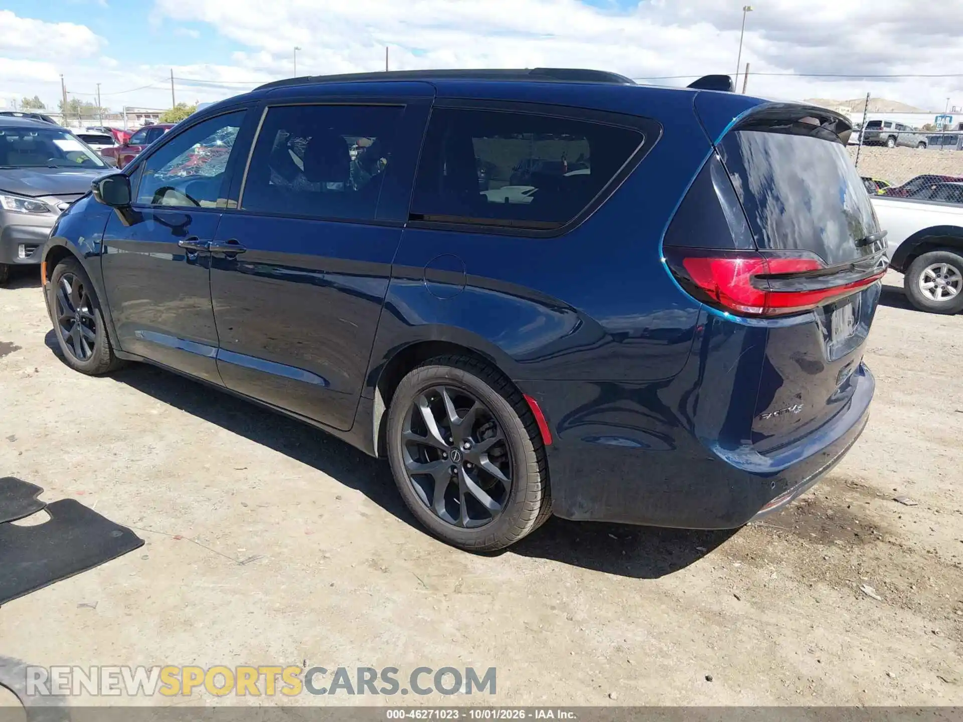 3 fotografías del automóvil dañado 2C4RC1GG4SR593099 CHRYSLER PACIFICA 2025
