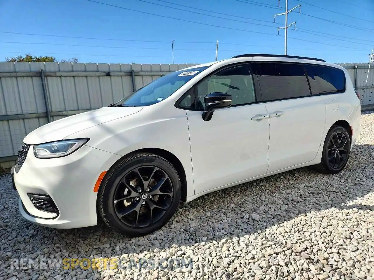 1 Photograph of a damaged car 2C4RC1GG5SR544414 CHRYSLER PACIFICA 2025