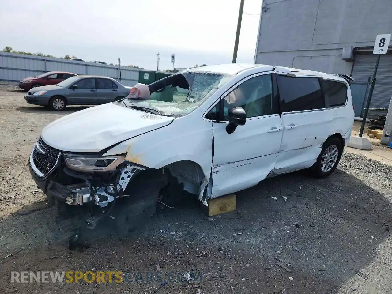 1 Photograph of a damaged car 2C4RC1BG0TR197518 CHRYSLER PACIFICA 2026