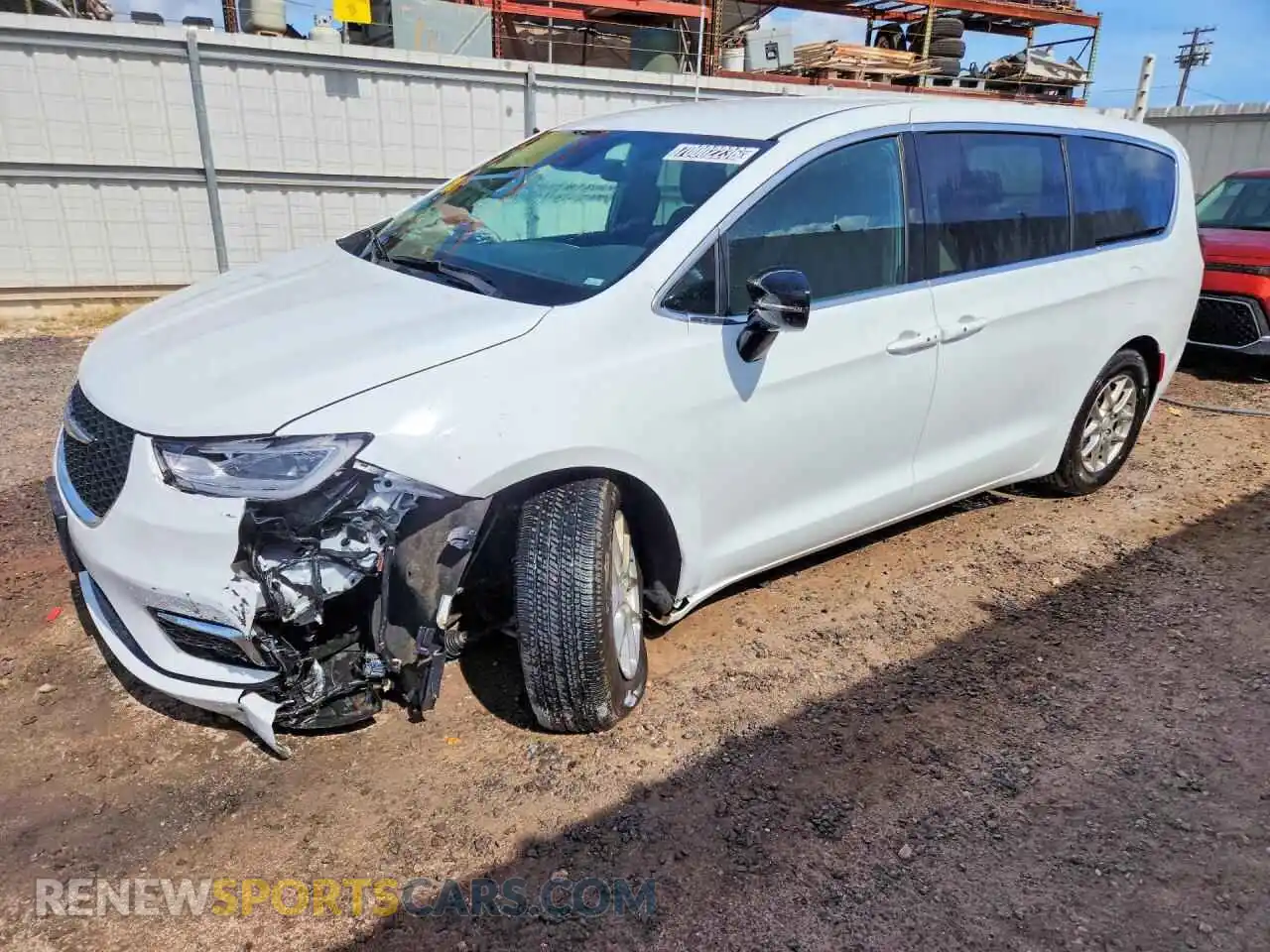 1 Photograph of a damaged car 2C4RC1BG2TR182924 CHRYSLER PACIFICA 2026