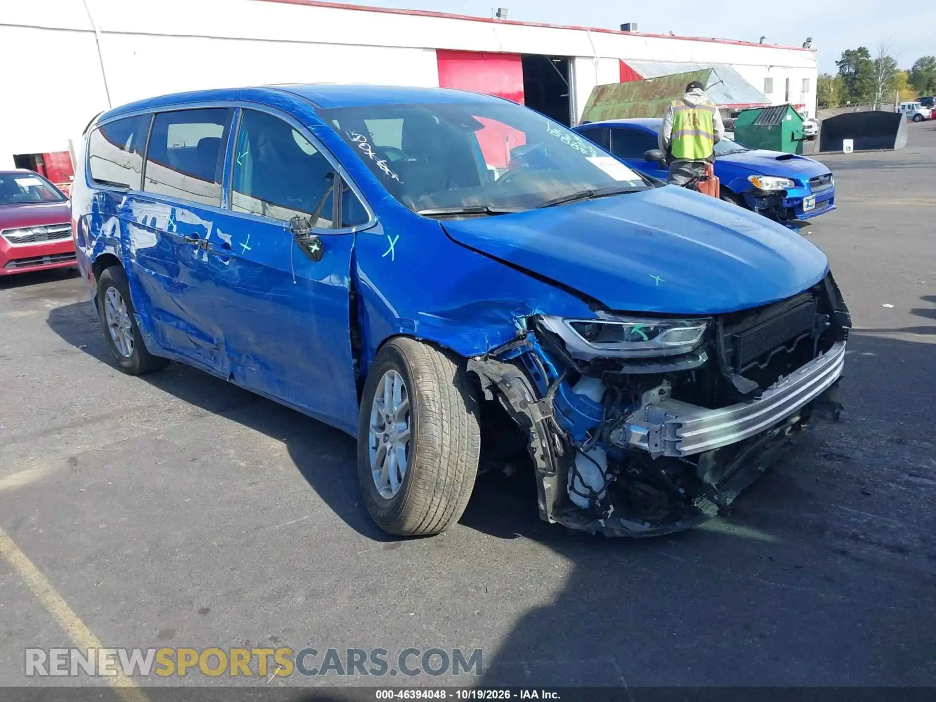 1 Photograph of a damaged car 2C4RC1BG6TR278474 CHRYSLER PACIFICA 2026