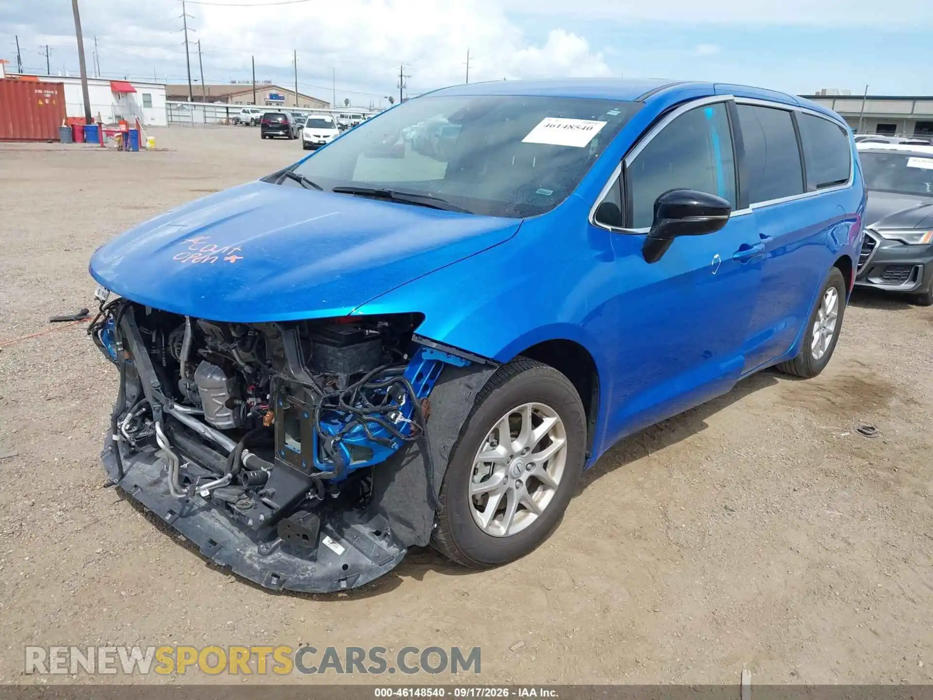 2 Фотография поврежденного автомобиля 2C4RC1BGXTR200618 CHRYSLER PACIFICA 2026
