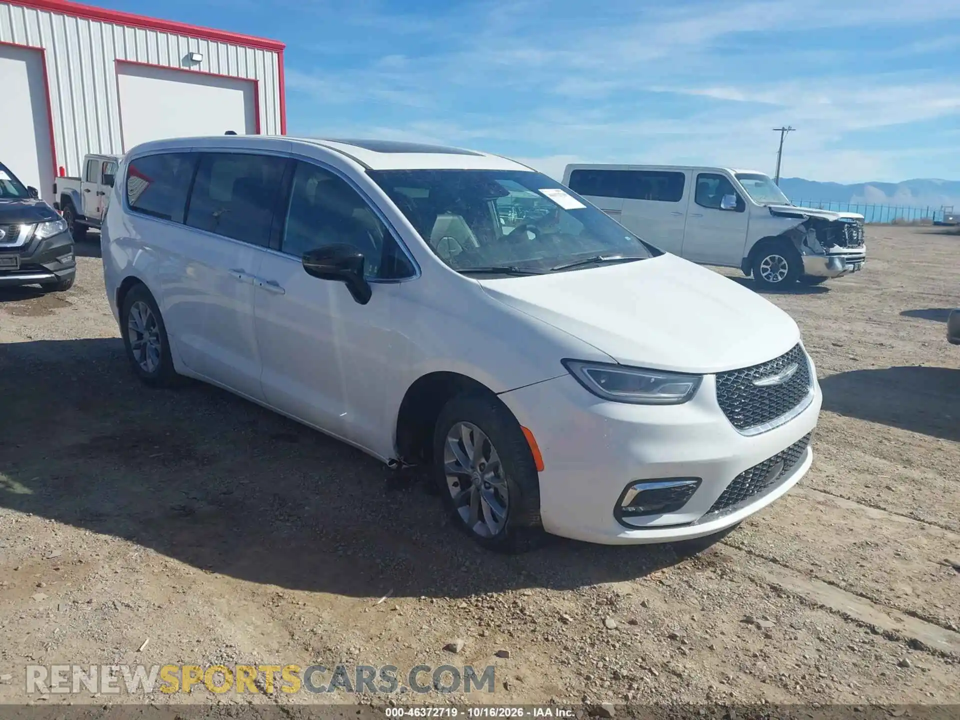 1 Photograph of a damaged car 2C4RC1GGXTR182047 CHRYSLER PACIFICA 2026
