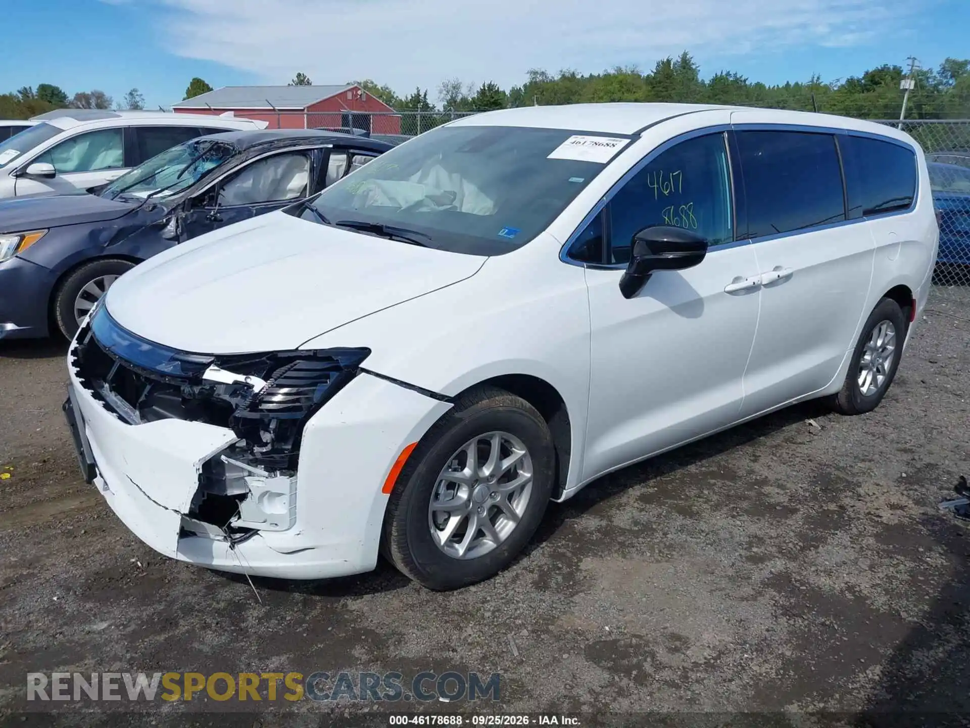 2 Photograph of a damaged car 2C4RC1BG7VR602602 CHRYSLER PACIFICA 2027
