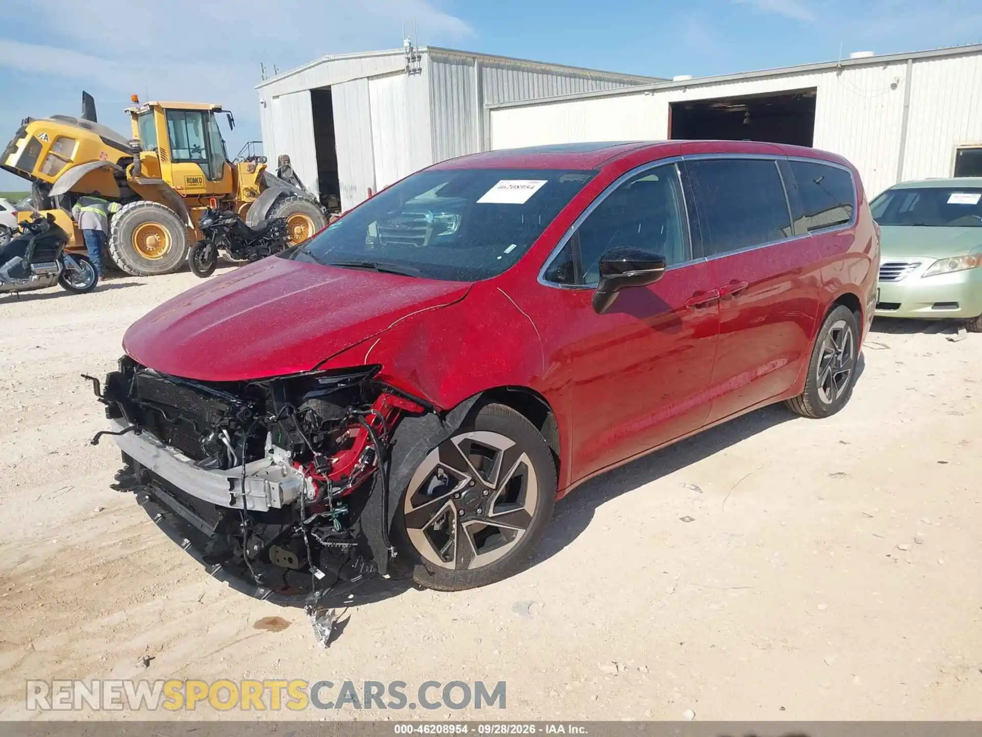 2 Фотография поврежденного автомобиля 2C4RC1GGXVR601405 CHRYSLER PACIFICA 2027
