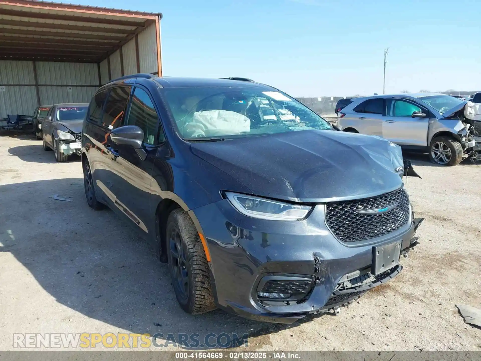 1 fotografías del automóvil dañado 2C4RC1S75MR541409 CHRYSLER PACIFICA HYBRID 2021