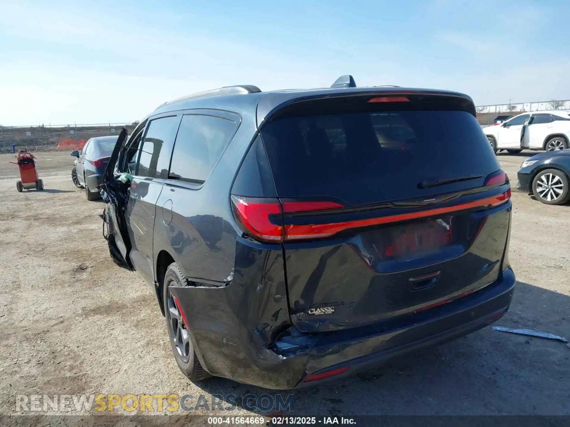 3 fotografías del automóvil dañado 2C4RC1S75MR541409 CHRYSLER PACIFICA HYBRID 2021