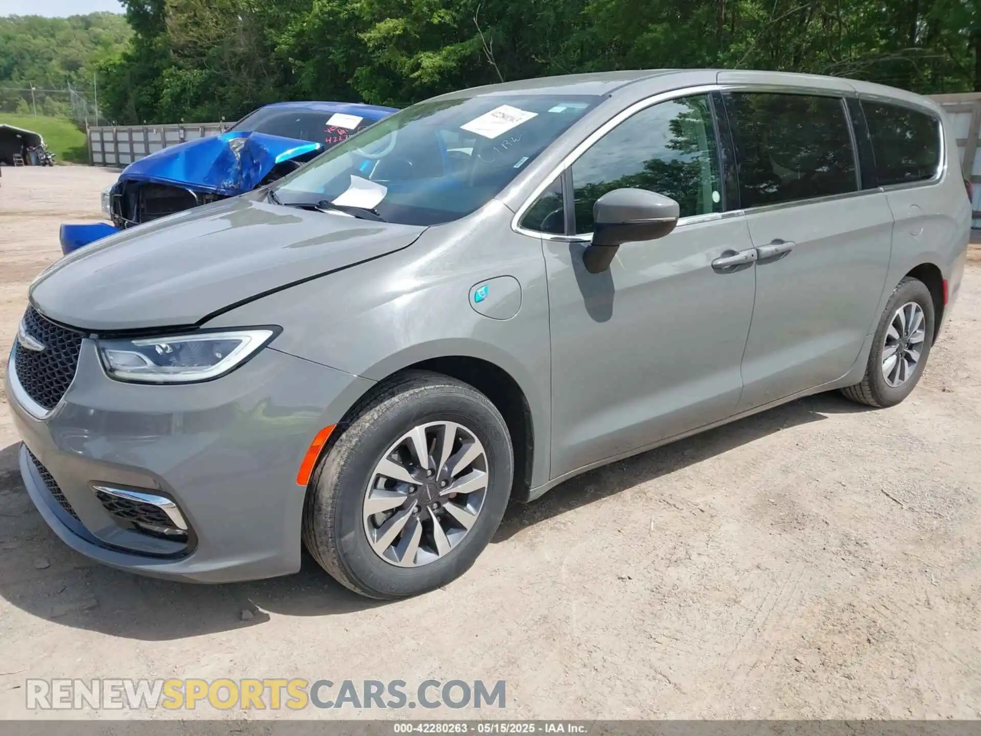 2 Photograph of a damaged car 2C4RC1L73PR522988 CHRYSLER PACIFICA HYBRID 2023