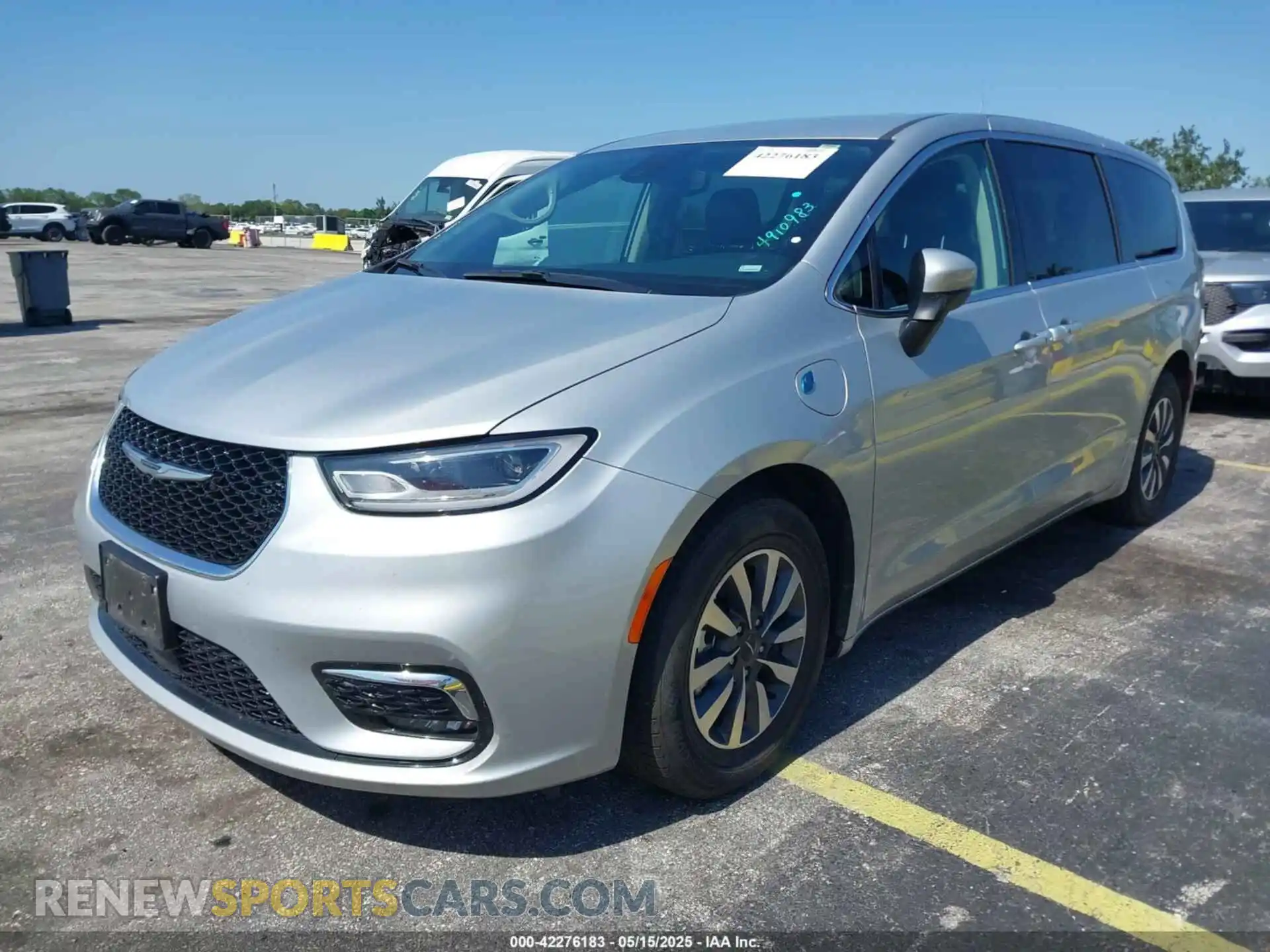 2 Photograph of a damaged car 2C4RC1L73PR599182 CHRYSLER PACIFICA HYBRID 2023