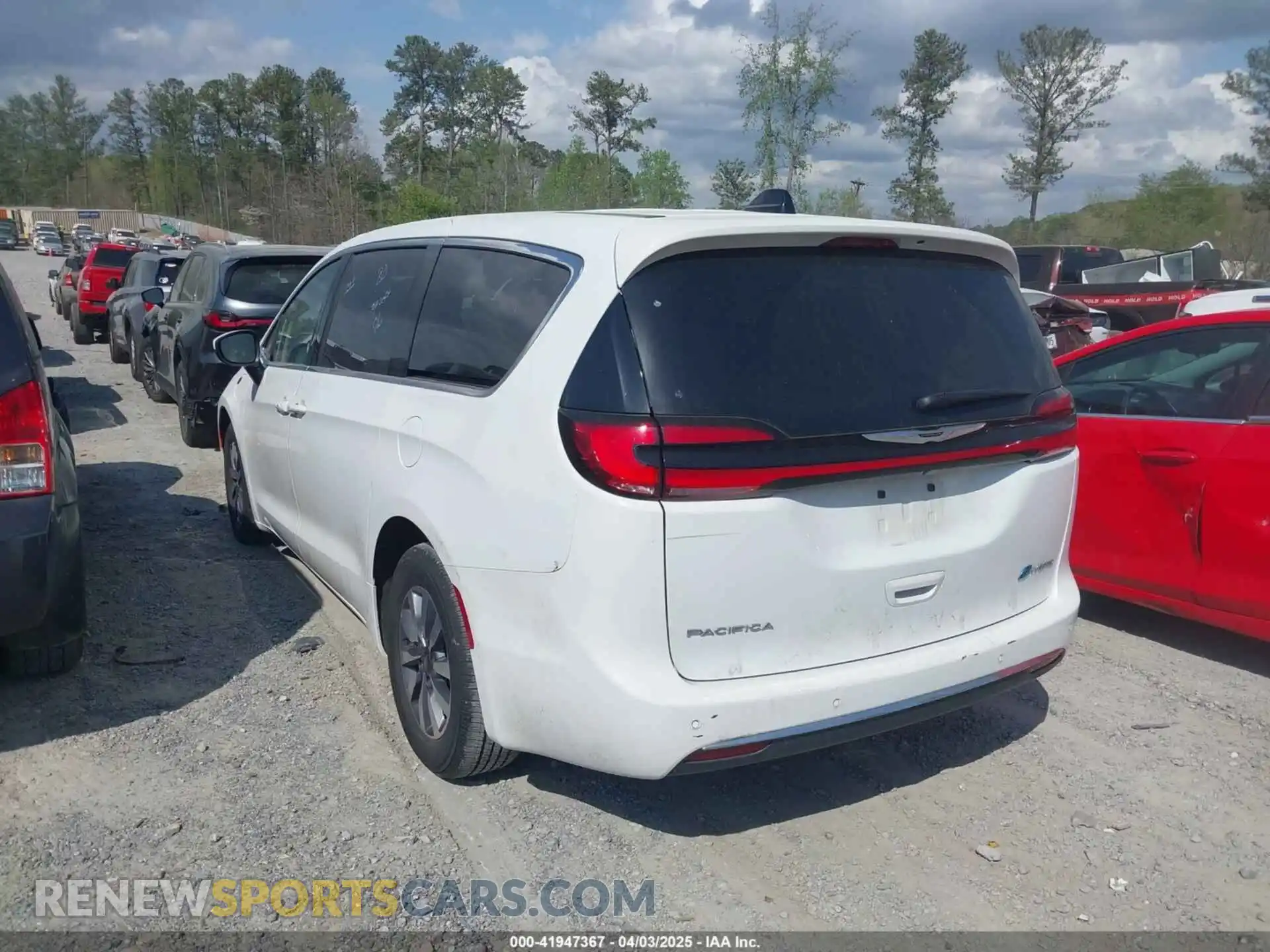 3 Photograph of a damaged car 2C4RC1L79PR595055 CHRYSLER PACIFICA HYBRID 2023