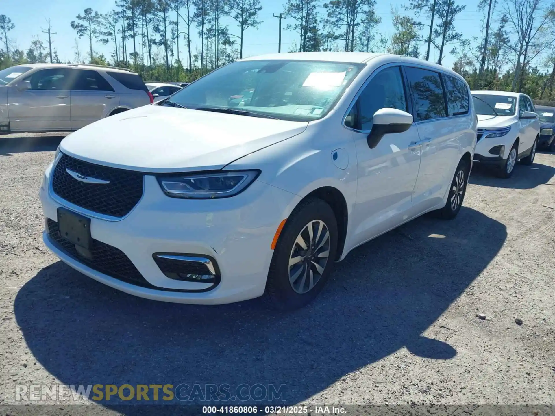 2 Photograph of a damaged car 2C4RC1L7XPR541005 CHRYSLER PACIFICA HYBRID 2023