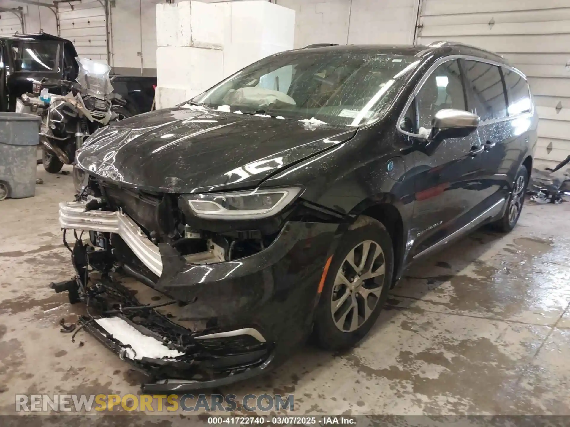 2 Photograph of a damaged car 2C4RC1N74PR543233 CHRYSLER PACIFICA HYBRID 2023