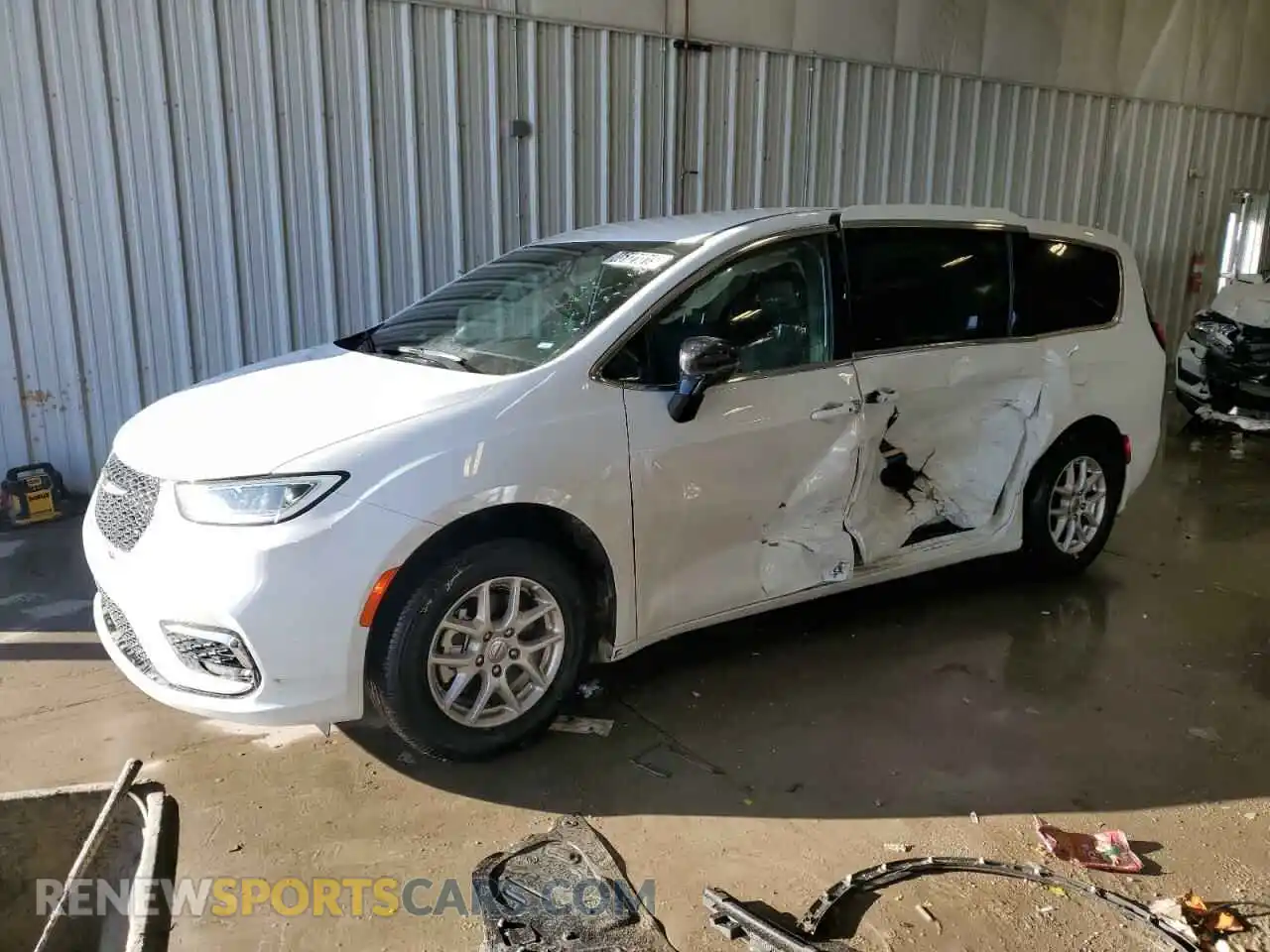 1 Photograph of a damaged car 2C4RC1BG6SR512224 CHRYSLER PACIFICA S 2025
