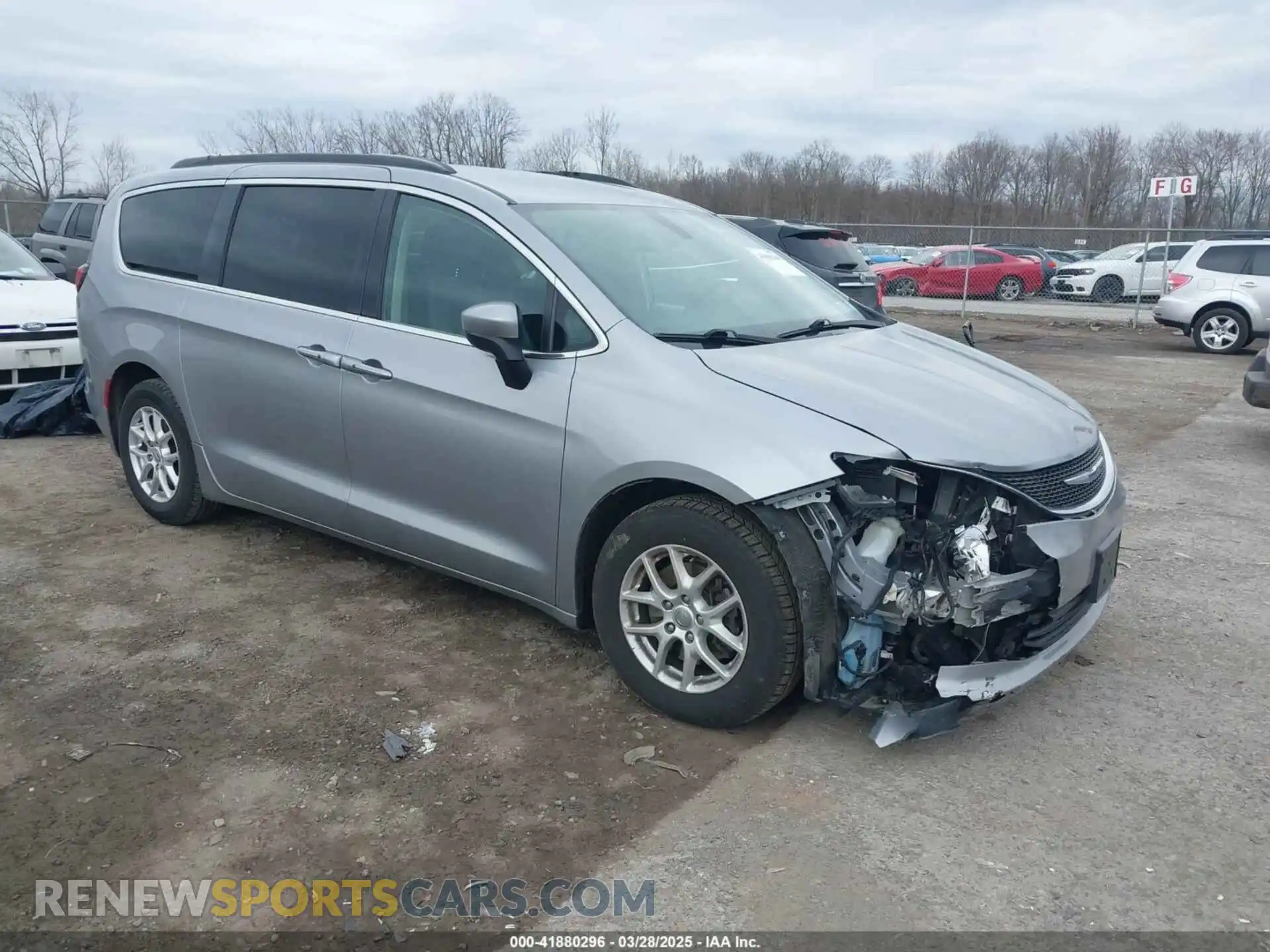 1 fotografías del automóvil dañado 2C4RC1DG3LR144406 CHRYSLER VOYAGER 2020