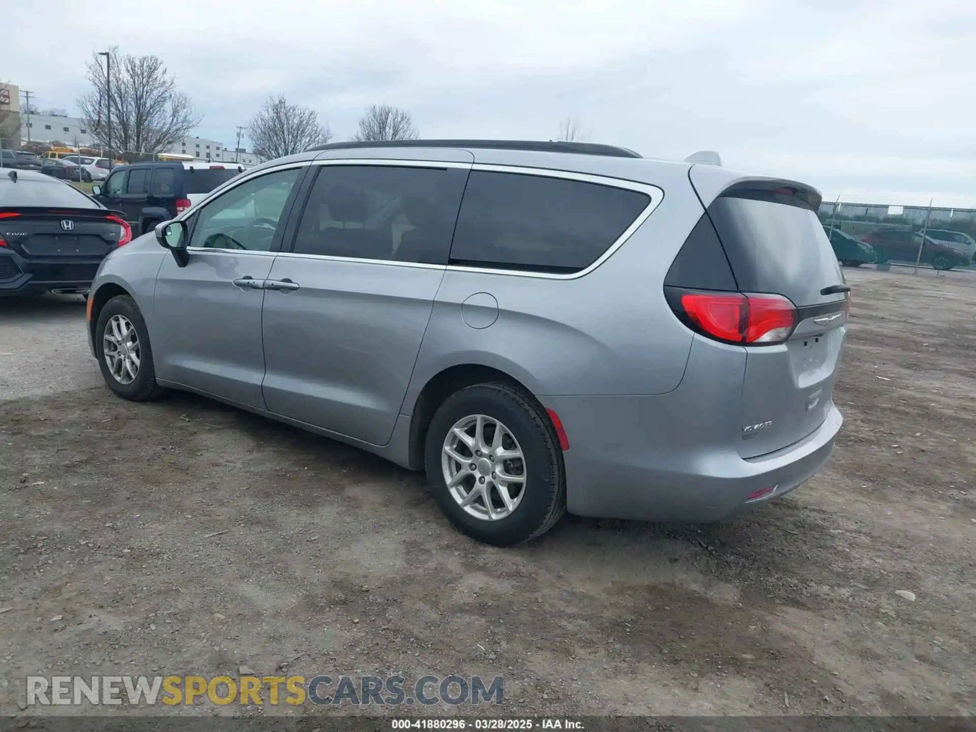 3 fotografías del automóvil dañado 2C4RC1DG3LR144406 CHRYSLER VOYAGER 2020